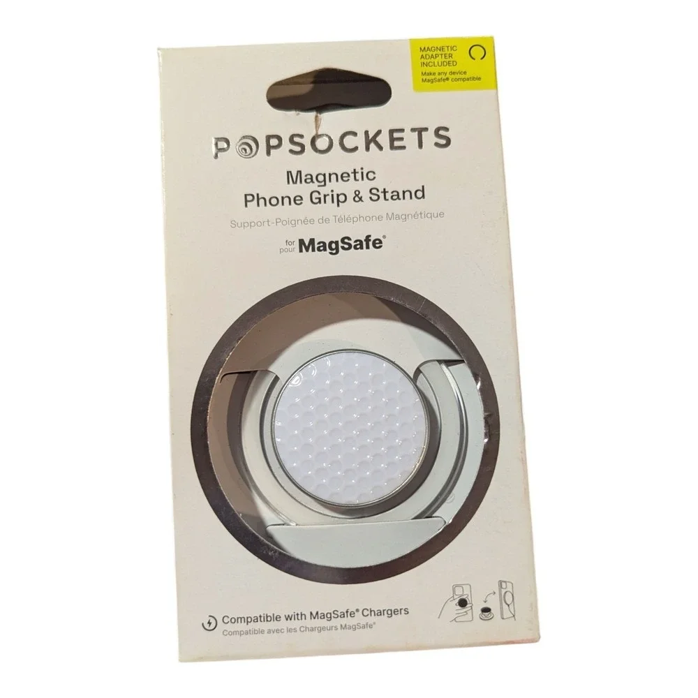 16-O PopSockets MagSafe Round Phone Grip & Stand for iPhone - Golf Ball
